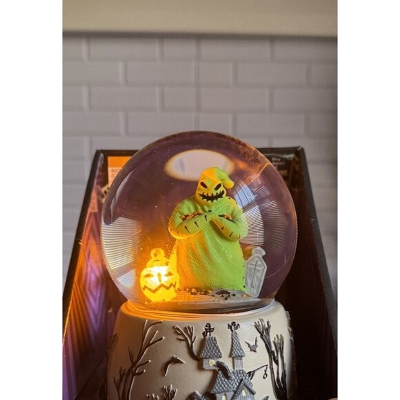 Nightmare Before Christmas Oogie Boogie Light Up Musical Water Globe - Picture 3 of 7